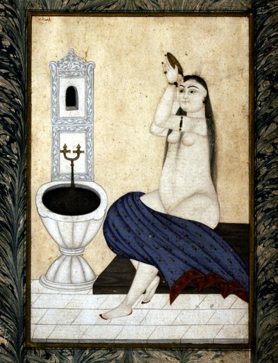 Impero Ottomano: Donna che fa il bagno da Buheri Abdullah