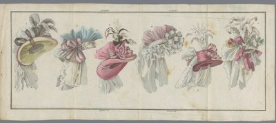 Magasin des Modes Nouvelles Françaises et Anglaises, 20 luglio 1787, 25e cahier, 2e année da Buisson