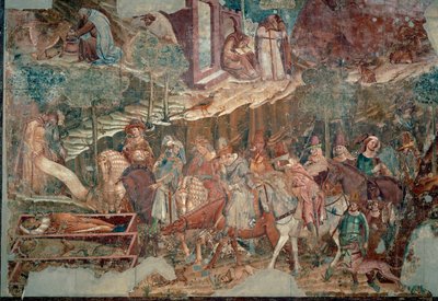 Trionfo della Morte … (fresco) da Buonamico Buffalmacco