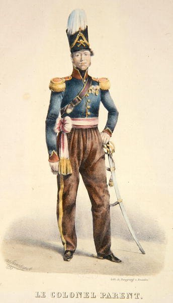 Colonnello Pierre Joseph Parent (m.1881) c.1831 da Burggraaf Burggraaf