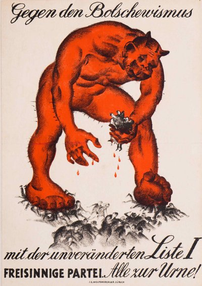 Contro il bolscevismo, 1919 da Burkhard Mangold