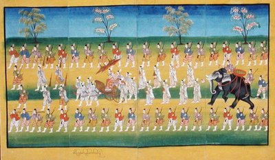 Manoscritto pieghevole da Burmese School