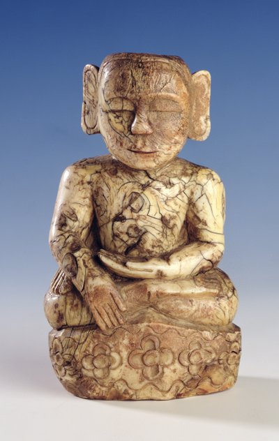 Buddha seduto da Burmese School