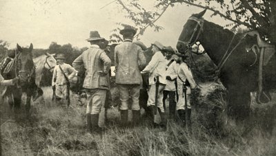 Generale Lawton che apprende dagli ufficiali cubani...30 giugno, Guerra ispano-americana da Burr McIntosh