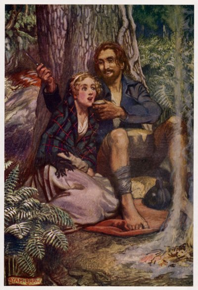 "In un angolo nascosto, dove nessuno poteva vedere" da Byam (after) Shaw
