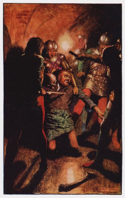 Illustrazione per The Cloister and The Hearth di Charles Reade da Byam (after) Shaw
