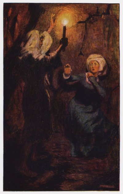 Illustrazione per Il chiostro e il focolare di Charles Reade da Byam (after) Shaw