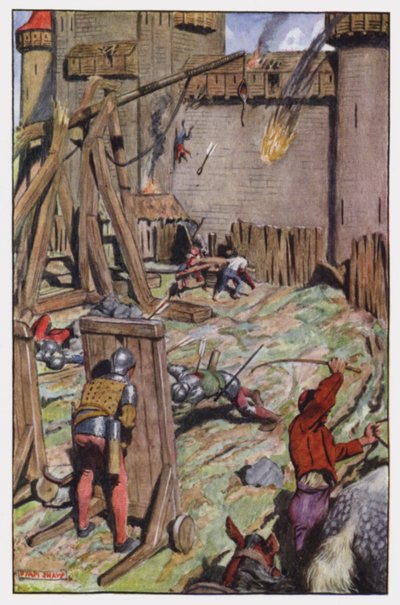 Illustrazione per Il chiostro e il focolare di Charles Reade da Byam (after) Shaw