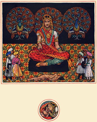 Il rimpianto della Ranee, da Il Giardino di Kama da Byam Shaw