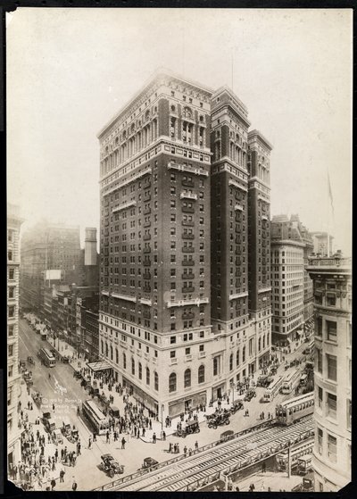 Hotel McAlpin, 34th Street e Broadway, New York, 1912 da Byron Company