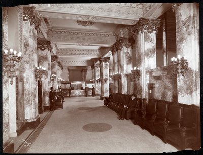 Lobby e banco di registrazione all