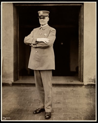 Ritratto del poliziotto più alto all