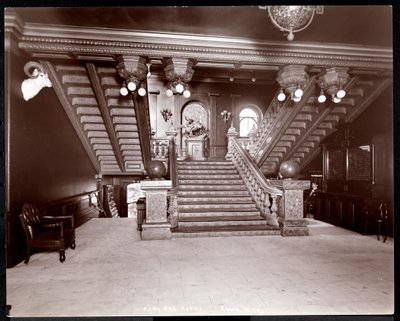 Scala al Park Avenue Hotel, 1901 o 1902 da Byron Company