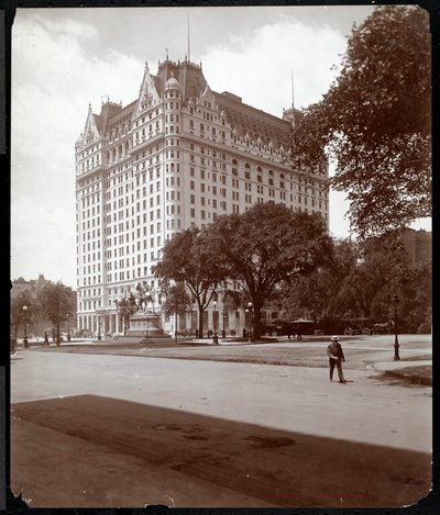 Hotel Plaza, 5th Avenue e 59th Street, New York, 1907 da Byron Company