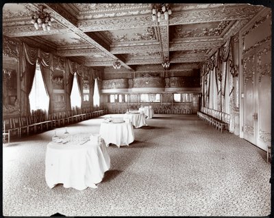 La sala di ricevimento all