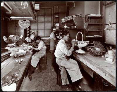 Il reparto di pasticceria all