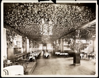 La sala da pranzo dell