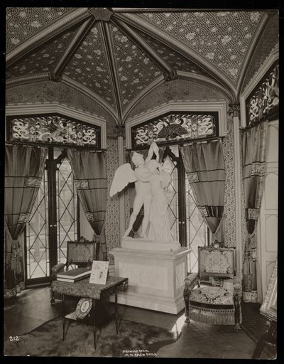 Il salotto della tenuta di Helen Gould (ex residenza di Jay Gould) a Tarrytown, New York, 1893-94 da Byron Company