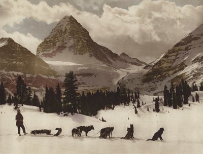 Monte Assiniboine da Byron Hill Harmon