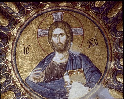 Cristo pantocratore (o Cristo in gloria) (Mosaico, V-XIV secolo) da Byzantine