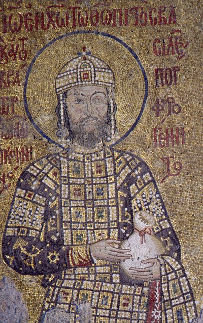 Imperatore Giovanni Comneno in Santa Sofia da Byzantine
