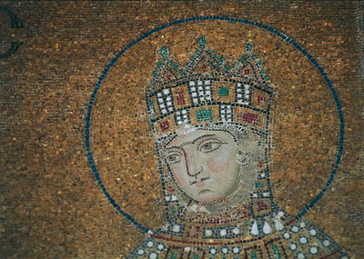 Imperatrice Zoe in Santa Sofia da Byzantine