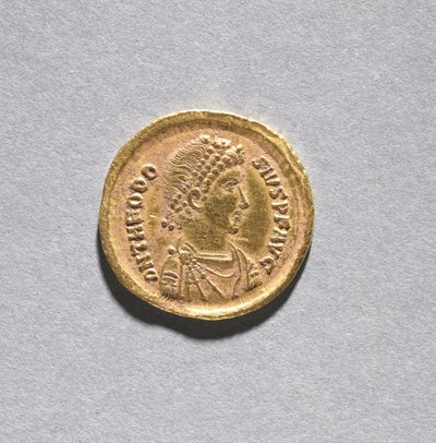 Solidus di Teodosio I il Grande da Byzantine