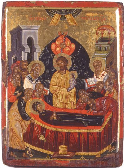 La Dormizione della Vergine da Byzantine