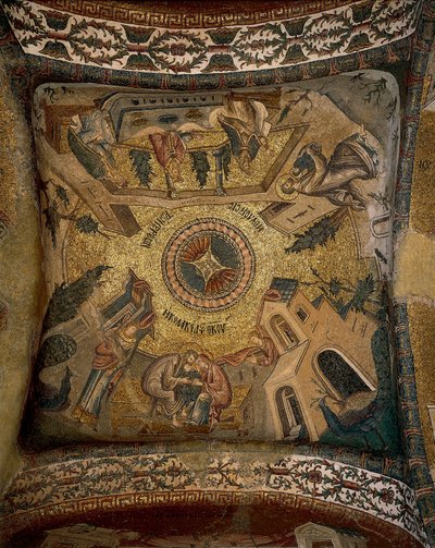 Soffitto (mosaico) da Byzantine Byzantine