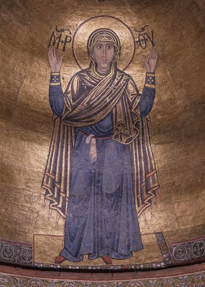 La Vergine Orante, c. 1037 da Byzantine Byzantine