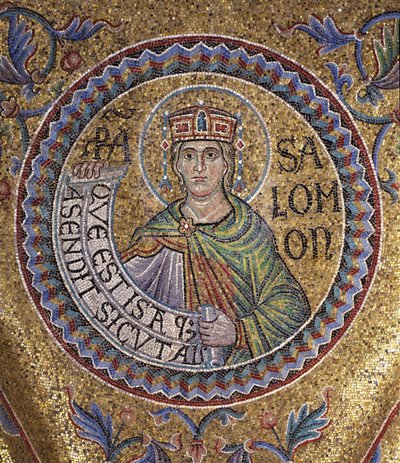 Re Salomone (dettaglio) da Byzantine Byzantine