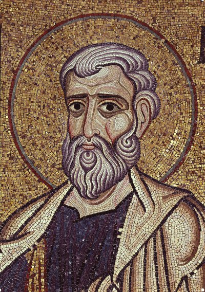 Il profeta Aggeo (dettaglio) da Byzantine Byzantine