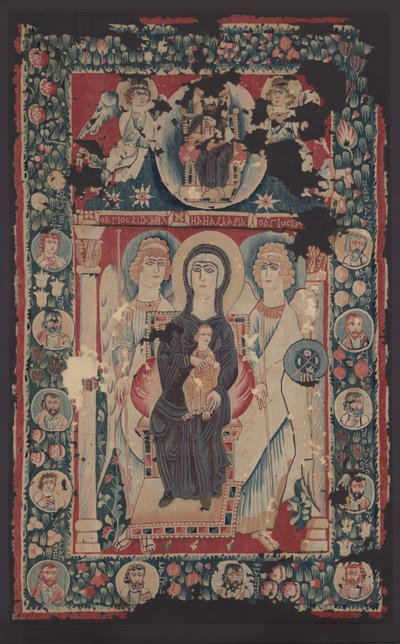 Icona della Vergine e del Bambino, 500 d.C. da Byzantine School