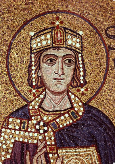 Re Salomone (dettaglio) da Byzantine School
