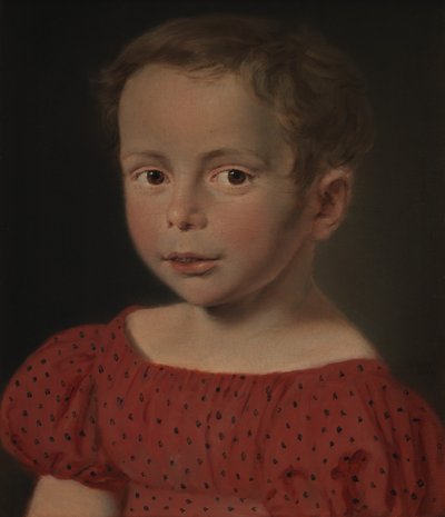 Ritratto di bambino da C.A. Jensen