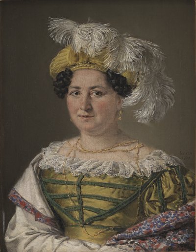 Ritratto di Mrs. Pauline Hagen da C.A. Jensen