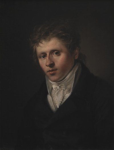 Ritratto del pittore Johan Christian Dahl da C.A. Jensen