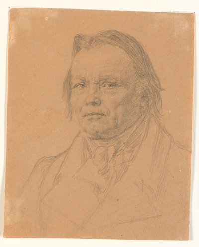 Ritratto del veterinario di reggimento J.C. Freund da C.A. Jensen