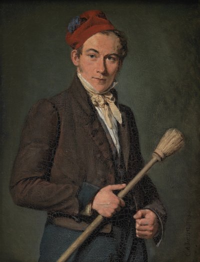 Il pittore di scene Troels Lund da C.A. Jensen