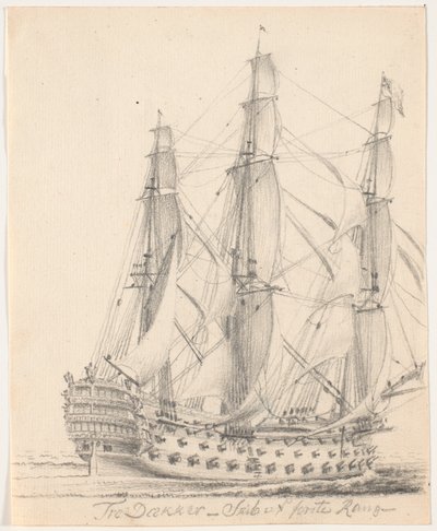 Tre ponti - Nave di primo rango - da C.A. Lorentzen