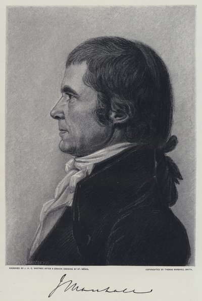 Giudice capo Marshall da C.B.J.F. de (after) Saint Memin