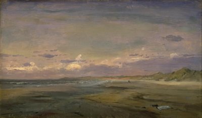 Spiaggia bassa e dune di sabbia. Cattwijk da C.F. Sørensen