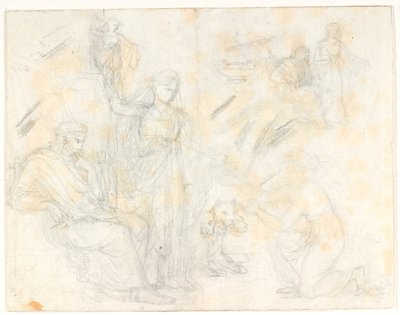 Psiche riceve la brocca da Proserpina da C.G. Kratzenstein Stub