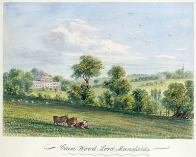 Kenwood, Casa, Hampstead, Londra, 1850 da CH Matthews