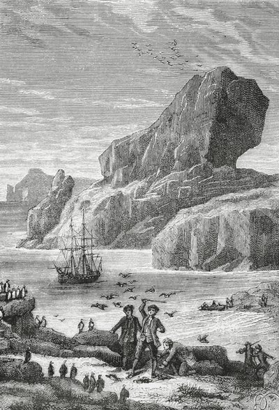 Scoperta della Francia Australe (Isole Kerguelen) da parte dell