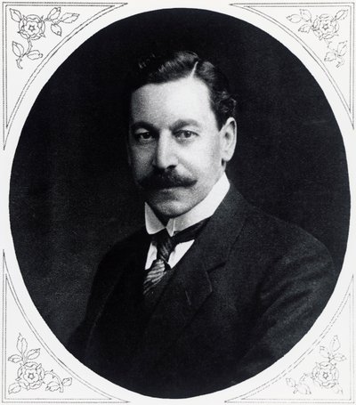 Ritratto di Herbert Samuel (1870-1963), politico inglese, da Illustrated War News, 19 gennaio da J.B. and Brown J. Rowbotham