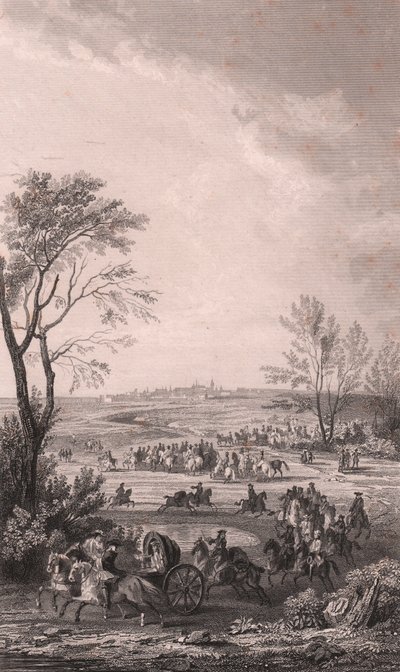 Presa della città di Condé da parte di Luigi XIV, 26 aprile da J.B. and Brown J. Rowbotham