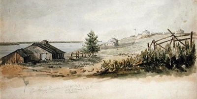 Fort Henry, Kingston, Ontario, Canada, 8 settembre 1832 da C.J. Gibson