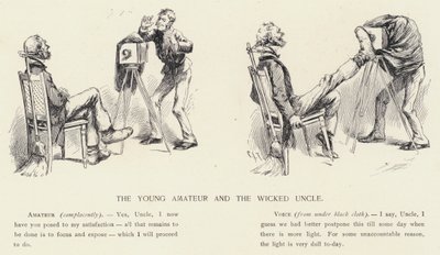 Il giovane dilettante e lo zio malvagio da C.J. Taylor