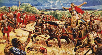 Boadicea nel suo carro da C.L. Doughty